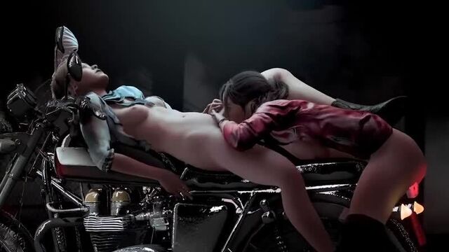 Resident Evil 2 Remake Lesbians Claire Redfield - pornogivi.com